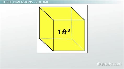 cubic foot definition formula video lesson transcript studycom
