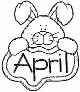 April Coloring Pages Showers Printable Kids Bunny Print Sheets Spring Easter Colouring Bestcoloringpagesforkids Wecoloringpage Choose Board Fun sketch template