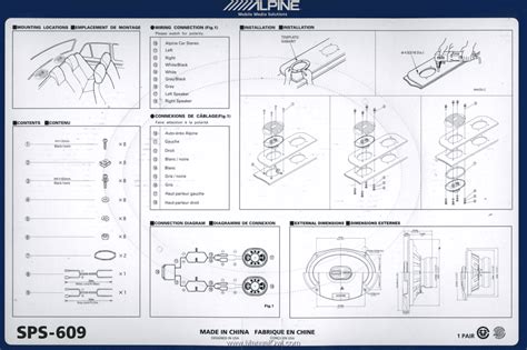 alpine sps  wiring diagram