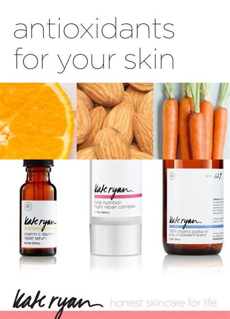 antioxidants are important ingredients in natural skin care products