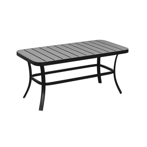style selections pelham bay rectangle outdoor coffee table