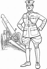 Soldaten Soldat Ausmalbilder Ausmalbild Malvorlage Kanone Schlachten Gratis Malvorlagen sketch template