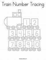 Train Number Tracing Coloring Built California Usa sketch template