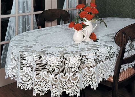 crochet oval tablecloth patterns oval crochet tablecloth