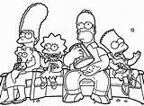 Simpsons Coloring Simpson Pages Family Printable Print Halloween Maggie Bart Color Lisa Pdf Movie Wecoloringpage Homer Funny Super Kids Search sketch template