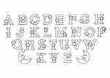 Coloring Calligraphy Pages Alphabet Getcolorings Printable Color sketch template