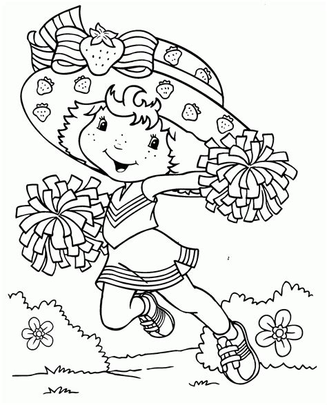 strawberry shortcake coloring pages coloring pages