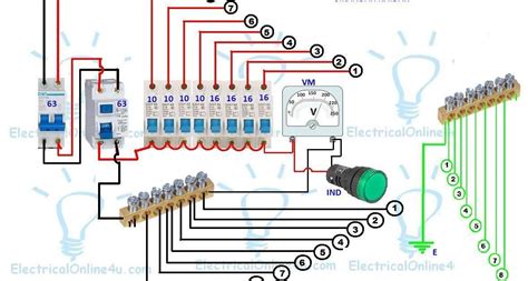 double pole circuit breaker wiring diagram   wire wire