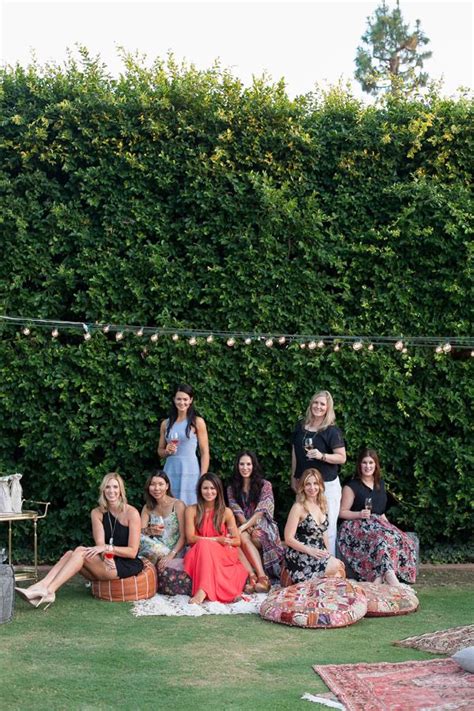 Girls Night Outdoors Moroccan Party And Rosé Tasting