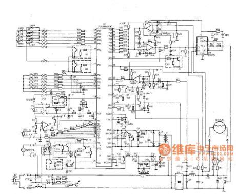 induction cooker circuit diagram
