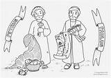 Paulus Petrus Ausmalbilder Biblische Resurrection Vad Malvorlage Häusl Pfingsten Divyajanani sketch template