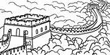 Wall Great China Drawing Coloring Paintingvalley Drawings sketch template