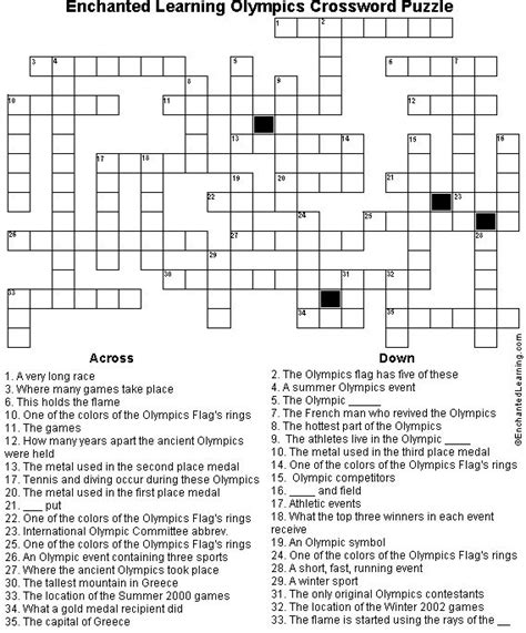 crossword puzzles crossword  puzzles  pinterest