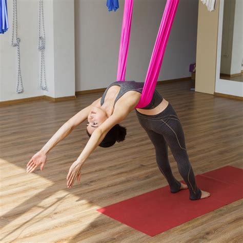 aerial yoga poses  transform  backbends uplift active