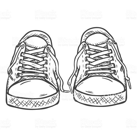shoes   front drawing  getdrawings