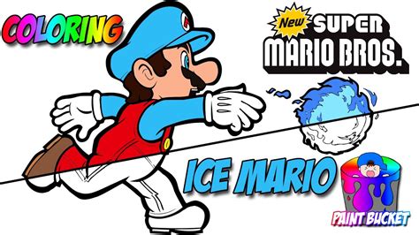 ice mario coloring pages   gmbarco