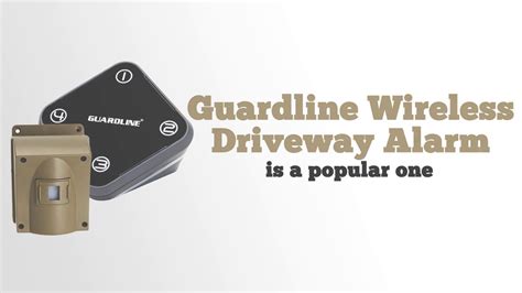 guardline wireless driveway alarm  youtube
