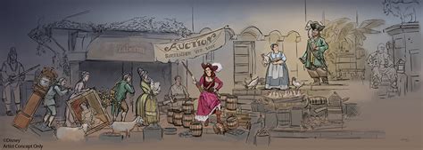 disney dropping controversial bride auction scene from pirates of the