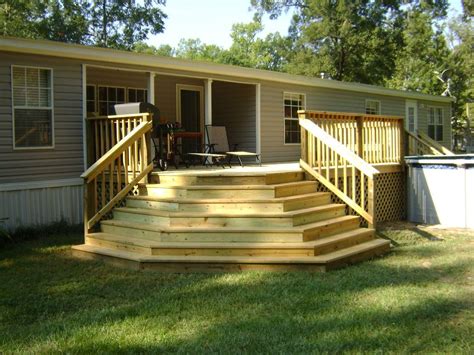 Front Porch Designs For Double Wide Mobile Homes Kimberly Porch