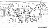 Princess Knight Coloring Nella Pages Friends Printable Color sketch template