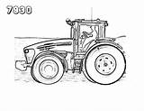 Kubota Deere Tractores Procoloring Tracteur Tractors Traktor Colorier Malvorlagen Traktoren Tracteurs Gritty Jungs sketch template