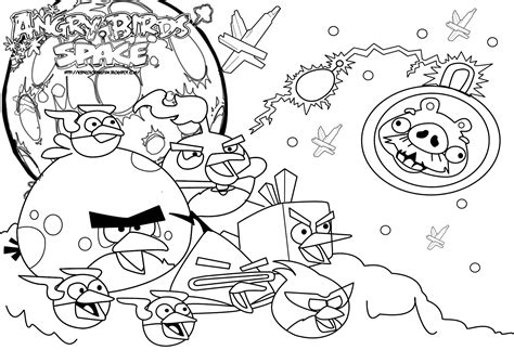 angry birds coloring pages   printables