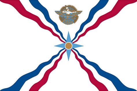 assyrian flagpng assyria pinterest flags