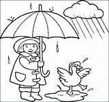 Coloring Pages Rainy Weather Windy Kids Cold Sunny Snowy Drawing Getcolorings Printable Color Rain Getdrawings sketch template