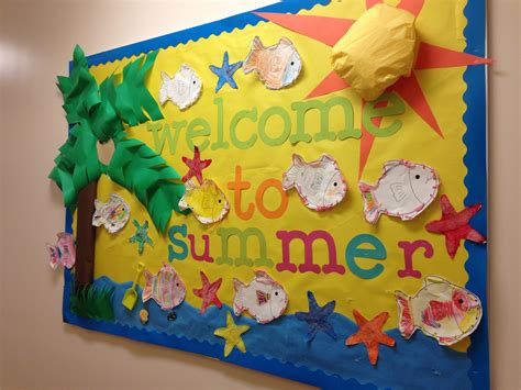 summer bulletin board ideas  preschool