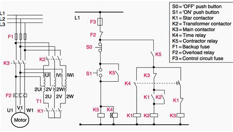phase starter circuit diagram