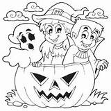 Halloween Pumpkin Coloring Surfnetkids Pages Next sketch template