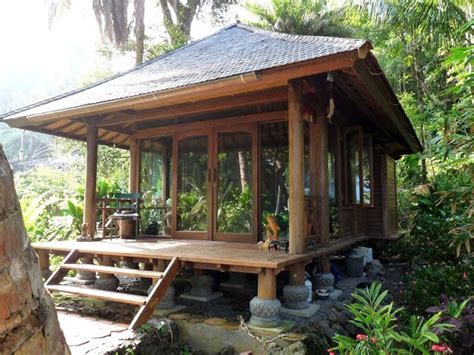 indonesian bali style homes images  pinterest