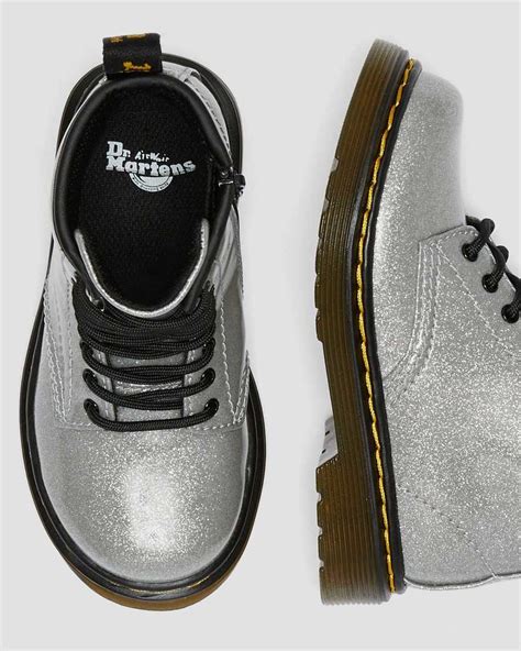 toddler  glitter lace  boots dr martens official