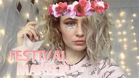Festival Makeup Tutorial 2017 Thatgirlkelsie Youtube