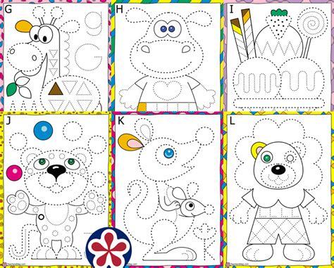 printable tracing coloring pages teachersmagcom