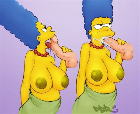 1375140 Boner Land Color Female Human Male Marge Simpson Pbrown