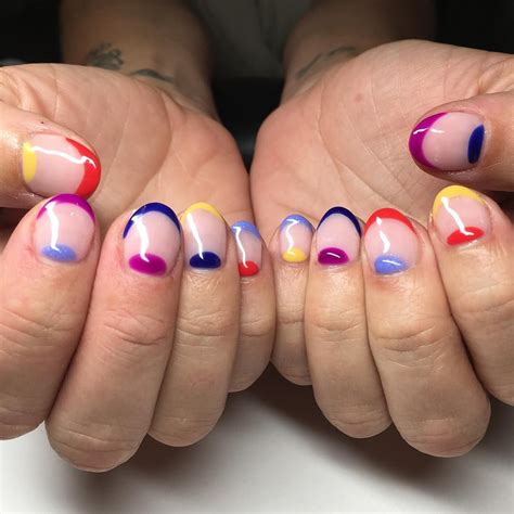 nola daya atmoliviah colorful nail art nail colors nails