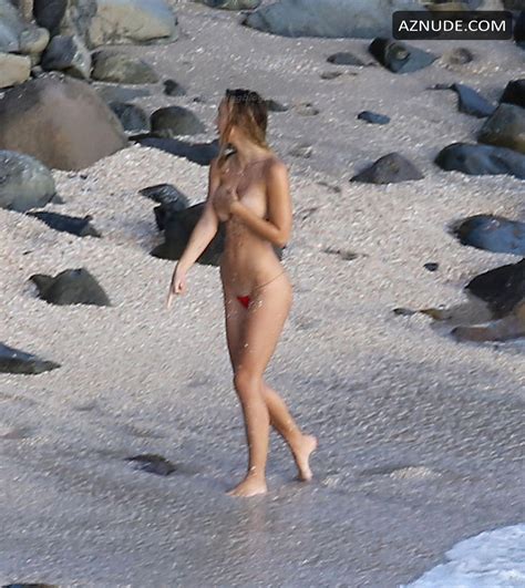 Alexis Ren Nude Photos From The Beach In St Barth Aznude