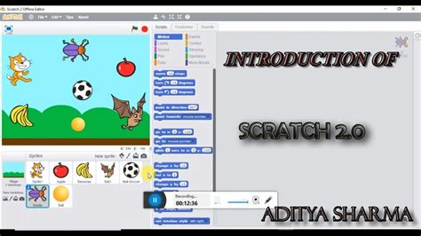 basic introduction  scratch  offline editor youtube