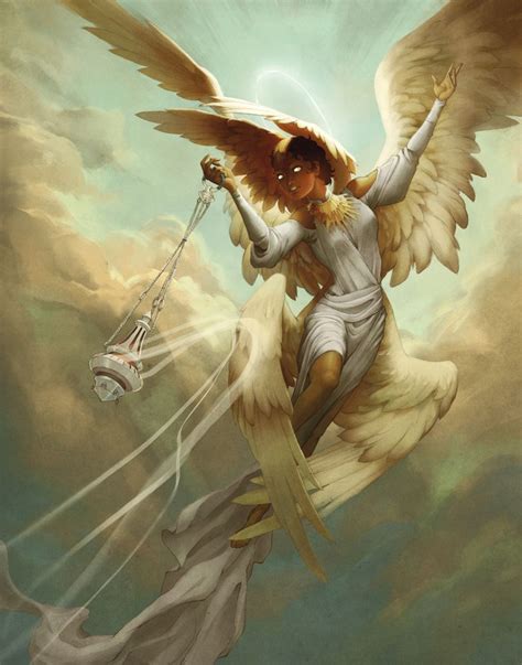 pin  ruci  angel armies fantasy art angels seraphim art angel