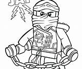Ninjago Jay Coloring Pages Lego Printable Blue Kids sketch template