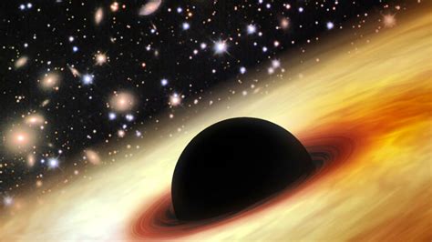 weltall astronomen entdecken aktives schwarzes loch