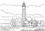 Sable Ludington Disegno Faro Supercoloring Colorare Lighthouses sketch template