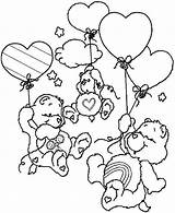 Balloons sketch template