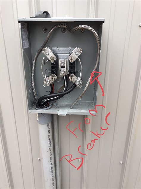 wiring meter  plug  neutral circuit breaker home improvement stack exchange