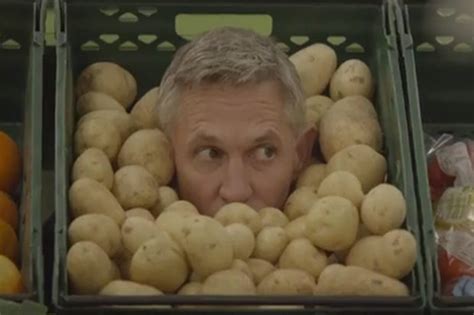 Video Mr Potato Head Gary Lineker Hides Among The Groceries In