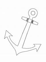 Ancla Barcos Barco Submarinos Pirate Foami Cuerda Anchors sketch template
