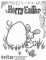 Easter Bunny Coloring Pages Esther Egg Color Printable Decorate Queen sketch template