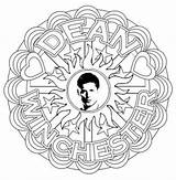 Supernatural Winchester Dean Pages Coloring Colouring Mandalas Grown Etsy Drawing Book Impala Getdrawings Line Sheets Sold Instant sketch template