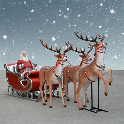names    reindeer  santas sleigh